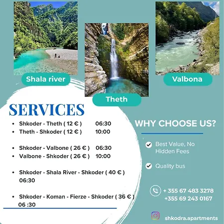 Apartamento Shkodra Studio Apartment *